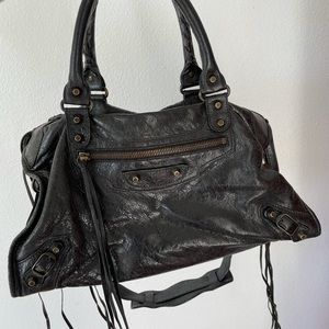 Balenciaga City Bag black neo size Large